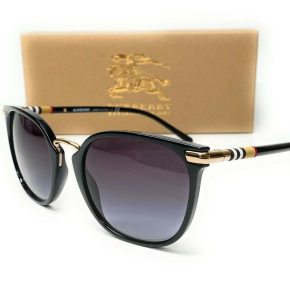 Burberry Black Gradient 53mm Sunglasses